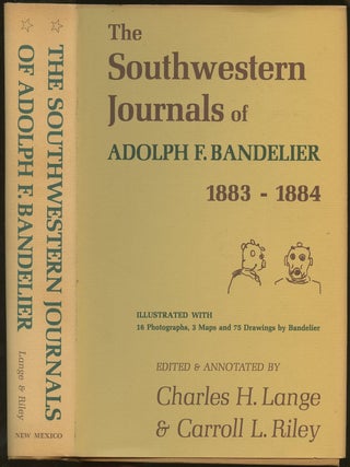 Item #B49605 The Southwestern Journals of Adolph F. Bandelier 1883-1884. Adolph F. Bandelier,...