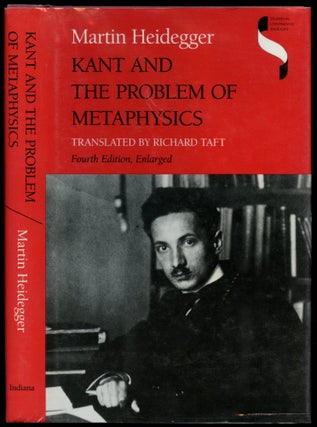 Item #B50974 Kant and the Problem of Metaphysics. Martin Heidegger, Richard Taft