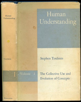 Item #B51060 Human Understanding: Volume I--General Introduction and Part I [This volume only]....
