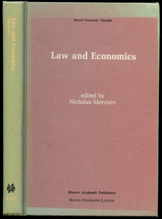 Item #B51210 Law and Economics. Nicholas Mercuro