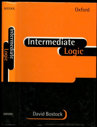 Item #B51298 Intermediate Logic. David Bostock
