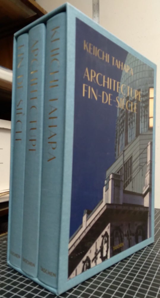 Item #B51449 Architecture Fin-de-Siecle [Three volume set in slipcase]. Keiichi Tahara, Riichi Miyake.