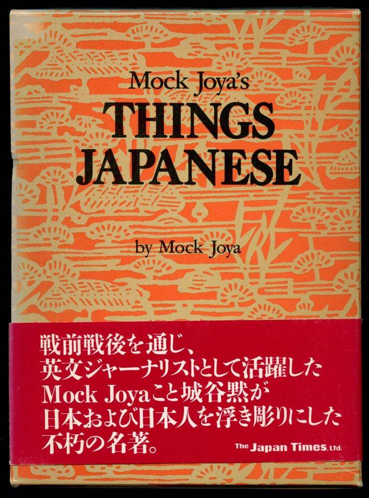 Item #B52465 Mock Joya's Things Japanese. Mock Joya.