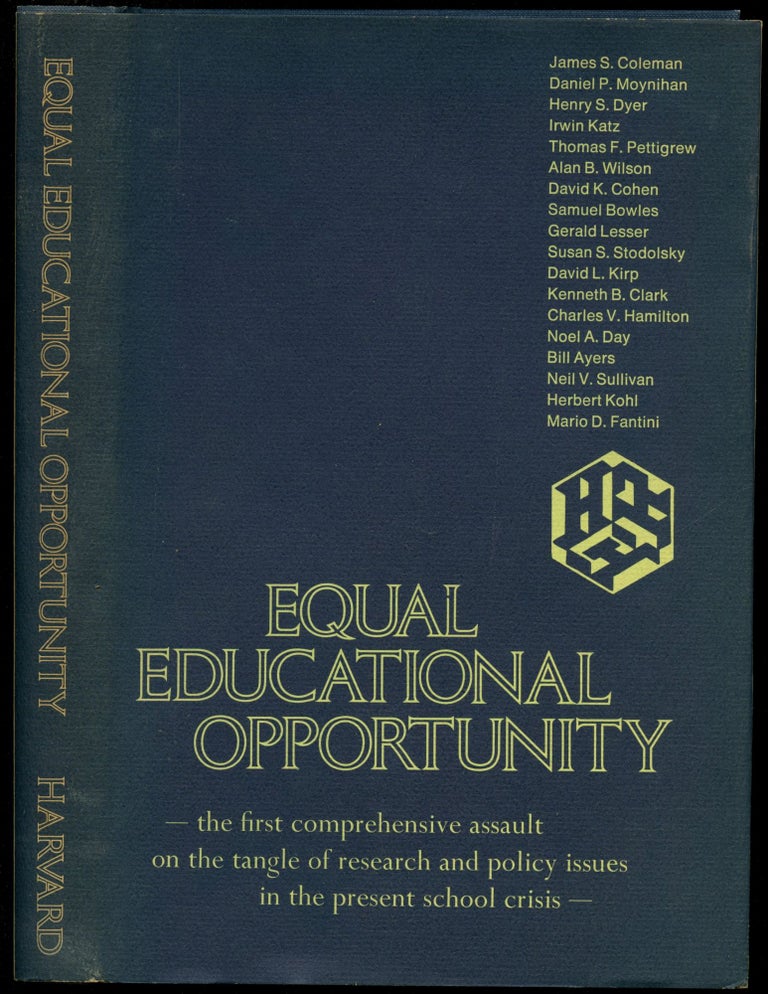 Item #B52620 Equal Educational Opportunity. Harvard Educational Review.