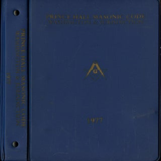 Item #B52692 Masonic Code of the Most Worshipful Prince Hall Grand Lodge, Free and Accepted...