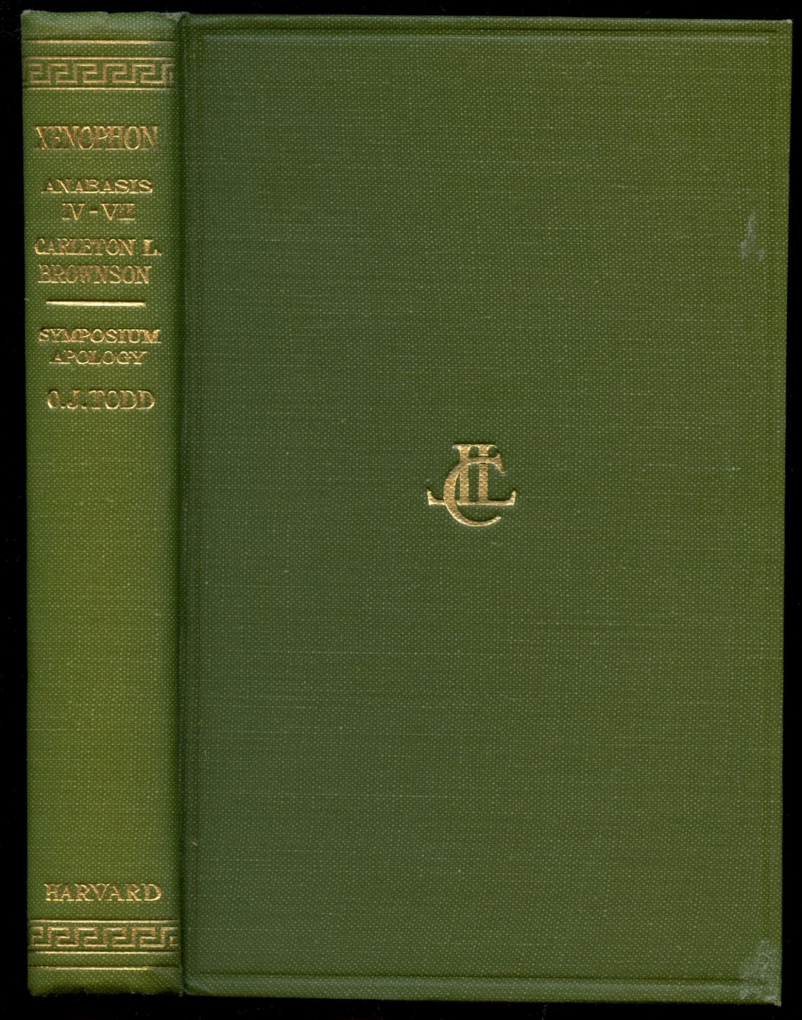Xenophon: Anabasis, Books IV-VII; and Symposium and Apology Loeb