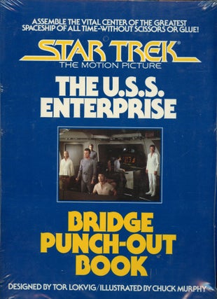 Item #B52980 Star Trek: The U.S.S. Enterprise--Bridge Punch-Out Book [Sealed]. Tor Lokvig, Chuck...