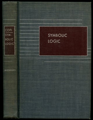 Item #B53125 Symbolic Logic. Irving M. Copi