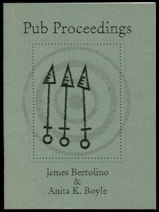 Item #B53196 Pub Proceedings [Signed by both authors and inscribed by Bertolino to poet Jim...