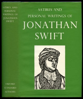 Item #B53202 Satires and Personal Writings. Jonathan Swift, William Alfred Eddy