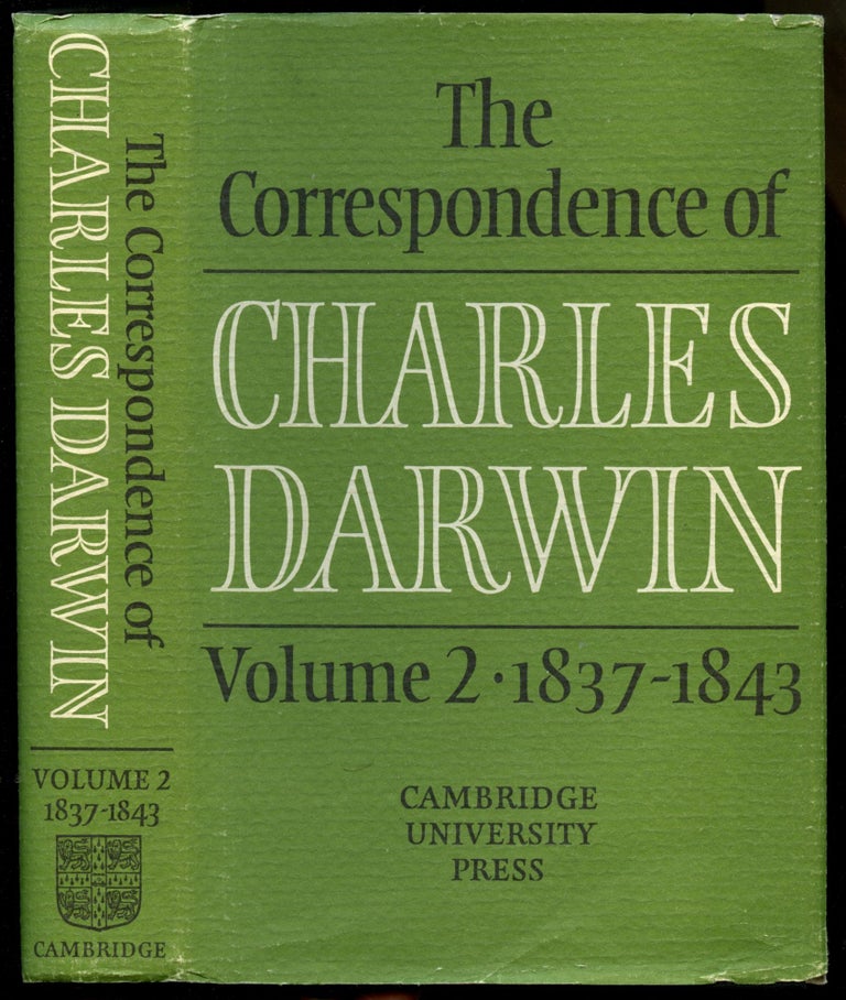 Item #B53290 The Correspondence of Charles Darwin: Volume 2, 1837-1843 [This volume only!]. Charles Darwin.