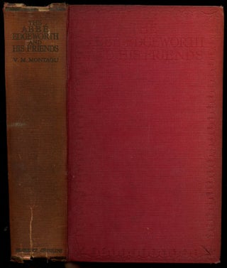 Item #B53303 The Abbe Edgeworth and His Friends. Violette M. Montagu