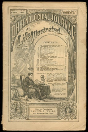 Item #B53398 The Phrenological Journal and Life Illustrated: Vol. LV--No. 3, September, 1872,...