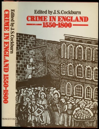 Item #B53509 Crime in England 1550-1800. J. S. Cockburn