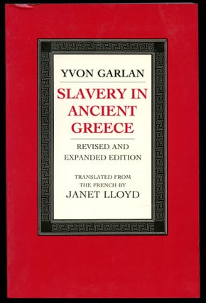 Item #B54038 Slavery in Ancient Greece. Yvon Garlan, Janet Lloyd