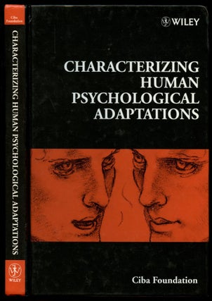 Item #B54066 Characterizing Human Psychological Adaptations. Gregory R. Bock, Gail Cardew