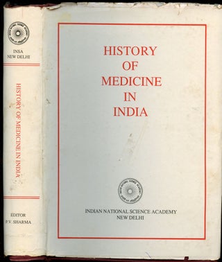 Item #B54165 History of Medicine in India (From Antiquity to 1000 A.D.). Priya Vrat Sharma