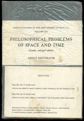 Item #B54578 Philosophical Problems of Space and Time [Boston Studies in the Philosophy of...