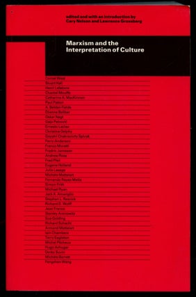 Item #B54858 Marxism and the Interpretation of Culture. Cary Nelson, Lawrence Grossberg