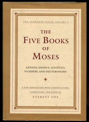 Item #B54940 The Five Books of Moses: Genesis, Exodus, Leviticus, Numbers, Deuteronomy [The...