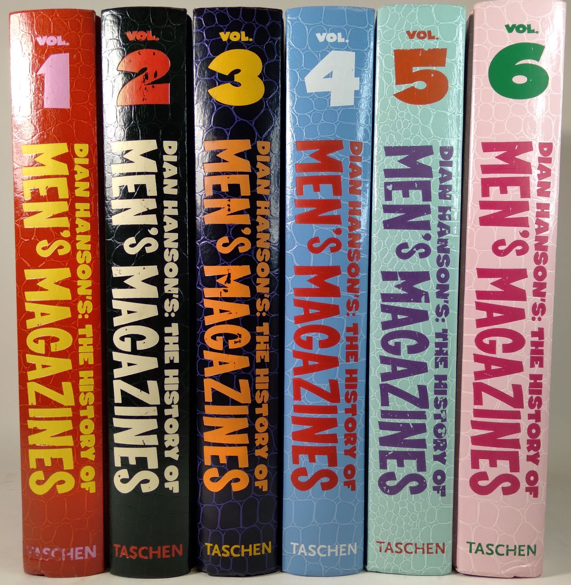 Dian Hanson's: The History of Men's Magazines--Six volume complete