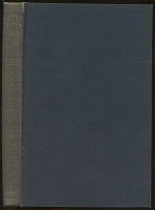 Item #B55177 Notebooks 1914-1916. Ludwig Wittgenstein, G H. von Wright, G E. M. Anscombe