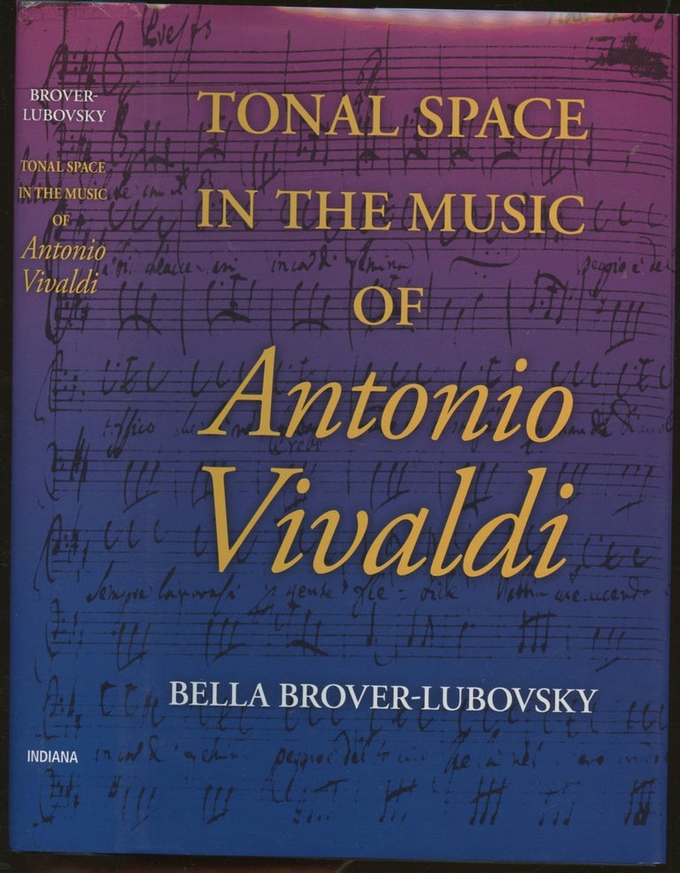 Item #B55200 Tonal Space in the Music of Anonio Vivaldi. Bella Brover-Lubovsky.