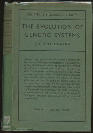 Item #B55227 The Evolution of Genetic Systems. C. D. Darlington