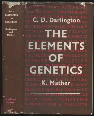 Item #B55233 The Elements of Genetics. C. D. Darlington, K. Mather