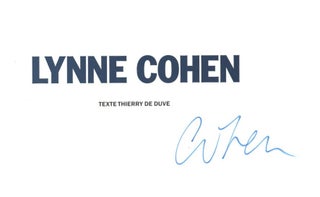 Lynne Cohen [Signed by Cohen!]