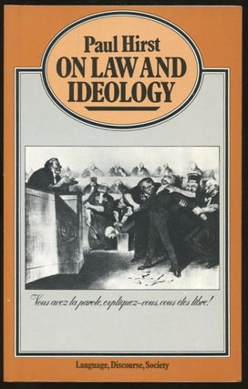 Item #B55561 On Law and Ideology. Paul Hirst