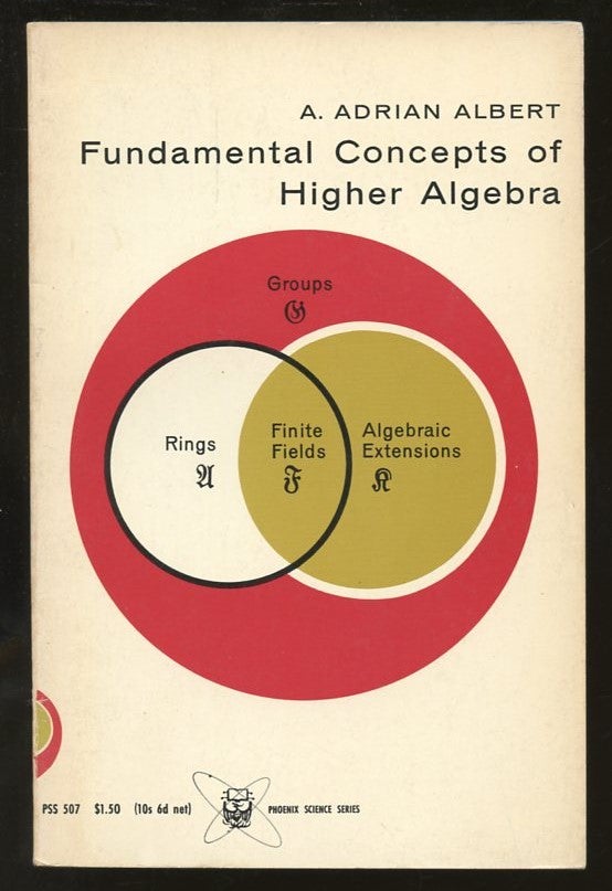 Item #B55731 Fundamental Concepts of Higher Algebra. A. Adrian Albert.