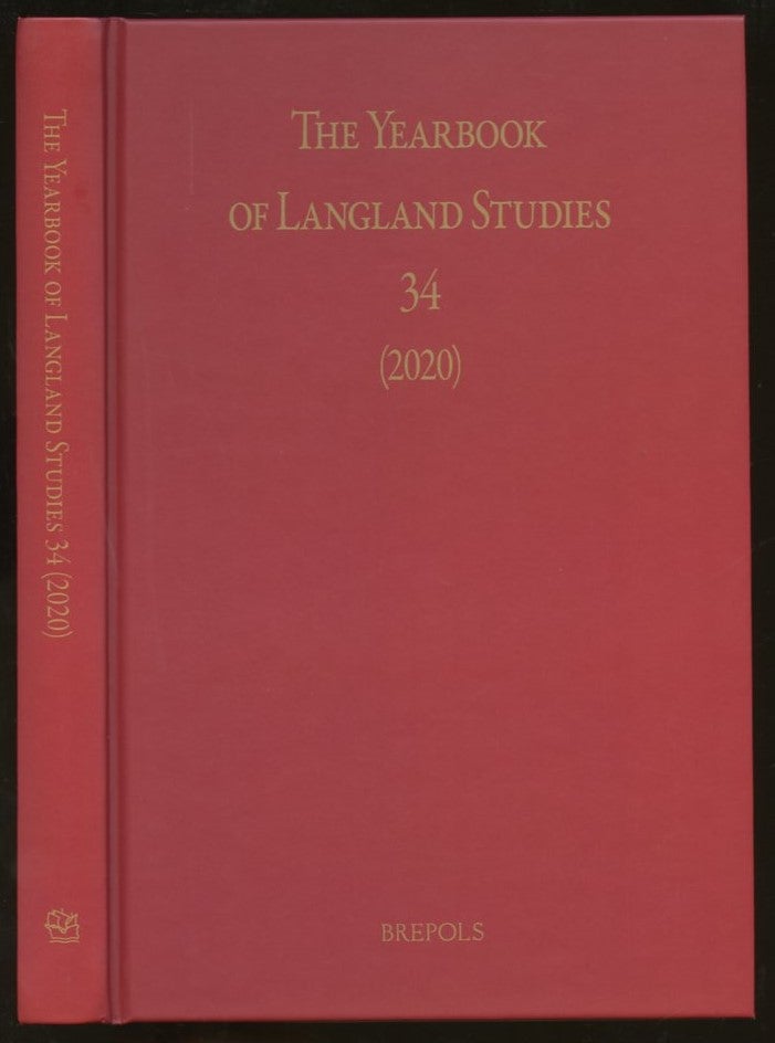 Item #B55790 The Yearbook of Langland Studies, 34 (2020). Alastair Bennett, Katharine Breen, Eric Weiskott.