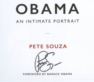 Obama: An Intimate Portrait [Signed by Souza!]