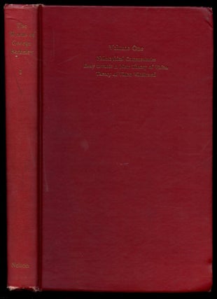 Item #B55844 The Works of George Berkeley, Bishop of Cloyne: Volume One--Philosophical...