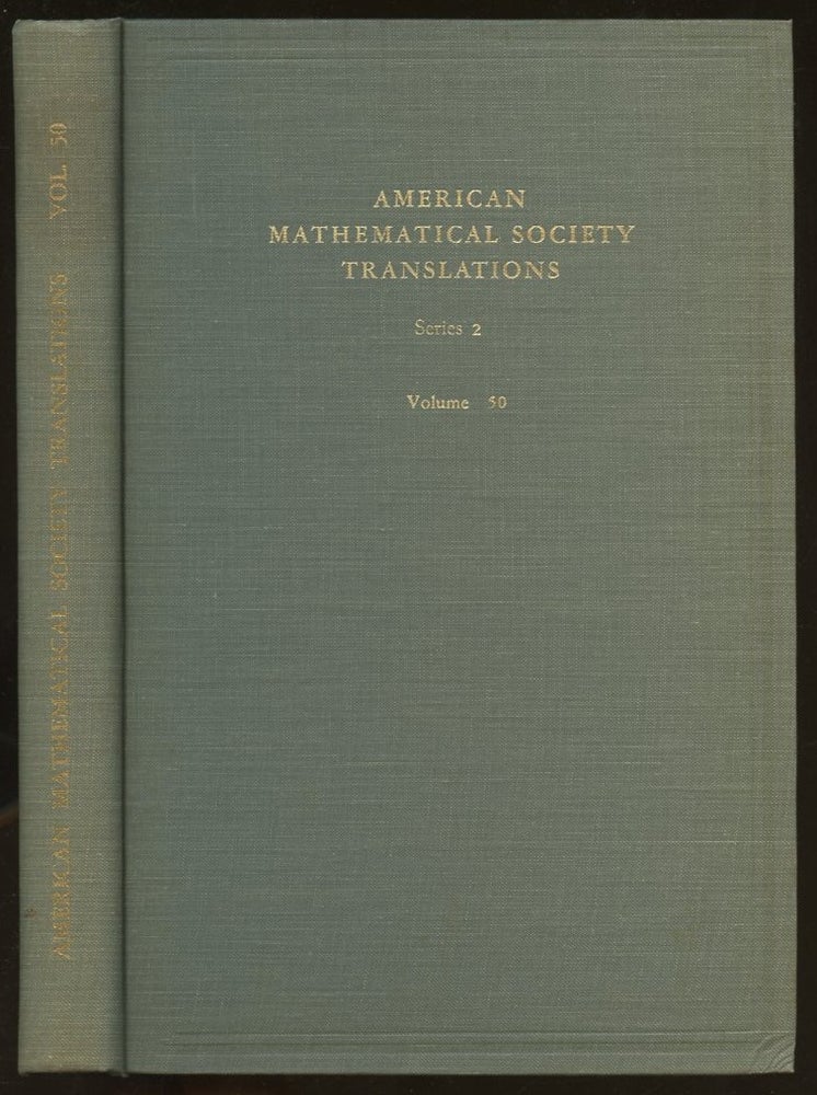 Item #B55947 American Mathematical Society Translations: Series 2, Volume 50--Fifteen Papers on Algebra [This volume only!]. N. I. Ahiezer.