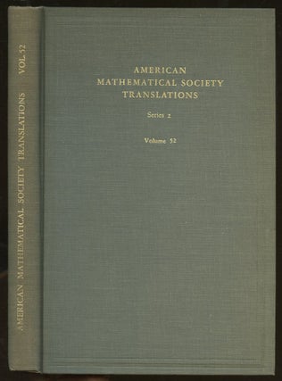 Item #B55948 American Mathematical Society Translations: Series 2, Volume 52--Twelve Papers on...