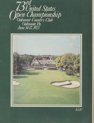 Item #B56390 73rd United States Open Championship, Oakmont Country Club, Oakmont PA, June 14-17,...