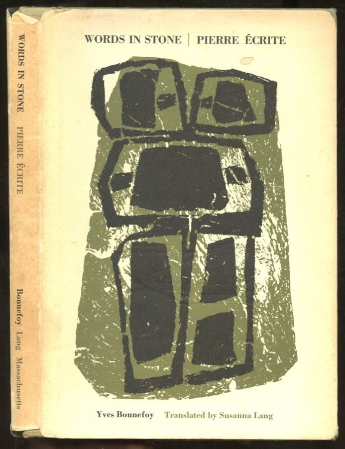 Pierre Ecrite: Words in Stone | Yves Bonnefoy, Susanna Lang
