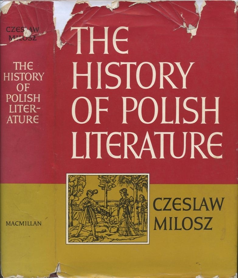 The History Of Polish Literature | Czeslaw Milosz | First Printing