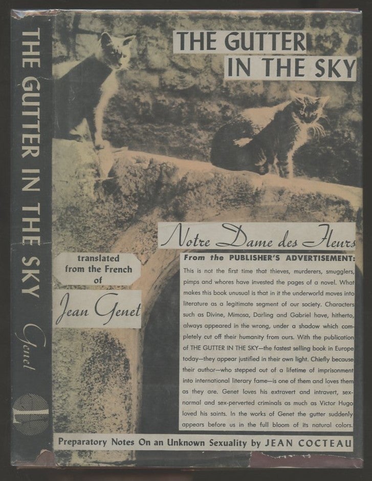 Item #B57015 The Gutter in the Sky. Jean Genet, Jean Cocteau.