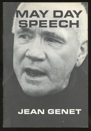 Item #B57018 May Day Speech. Jean Genet, Allen Ginsberg