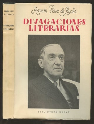 Item #B57270 Divagaciones Literarias. R. Perez de Ayala