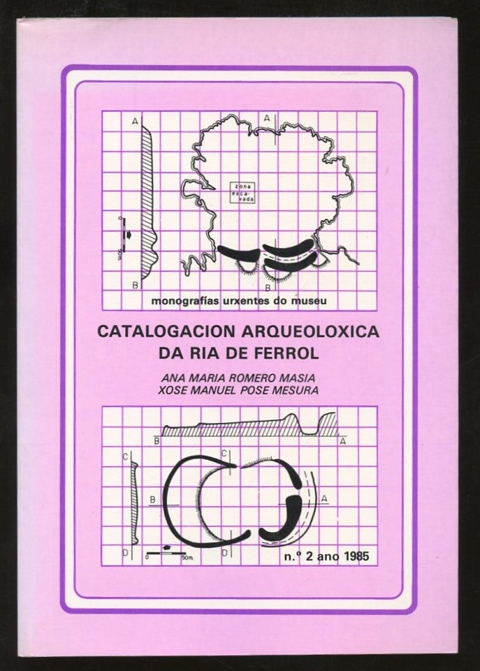 Item #B57290 Catalogacion Arqueoloxica da Ria de Ferrol [Monografias Urxentes do Museu No. 2]. Ana Maria Romero Masia, Xose Manuel Pose Mesura.