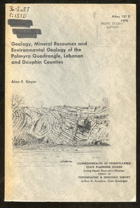 Item #B57620 Geology, Mineral Resources and Environmental Geology of the Palmyra Quadrangle,...