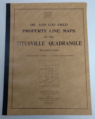 Item #B57639 Oil and Gas Field Property Line Maps of the Titusville Quadrangle Pennsylvania...