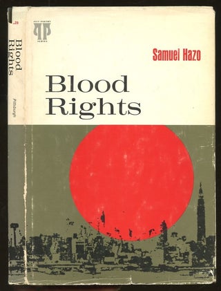 Item #B57737 Blood Rights [Inscribed by Hazo!]. Samuel Hazo