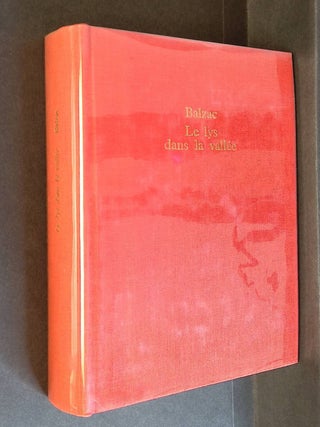 Item #B58188 Le Lys Dans la Vallee. Honore de Balzac, D'Andre Maurois