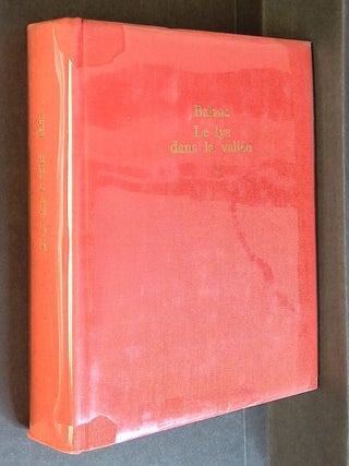 Item #B58189 Le Lys Dans la Vallee. Honore de Balzac, D'Andre Maurois