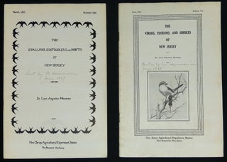 Item #B58204 10 Pamphlets on New Jersey Birds! Titles: The Owls of New Jersey [May 1941]; The...